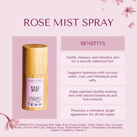 4-Piece Carry-On Size Travel Essentials Gift Box | Luxury Rose Mist, 1.8oz Lemon Coco Oil, & Hand Sanitizer with Vegan Leather Cosmetic Toiletry Bag | Portable Hydration & Hygiene Kit for Air Travel