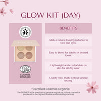 5-Piece Luxury Rose Makeup Gift Set for Women | Complete Glow Kit (Day & Night) with 11 Professional Makeup Brushes and Bag, Hydrating Rose Crème, & Rose Coco Oil | Premium Beauty Collection