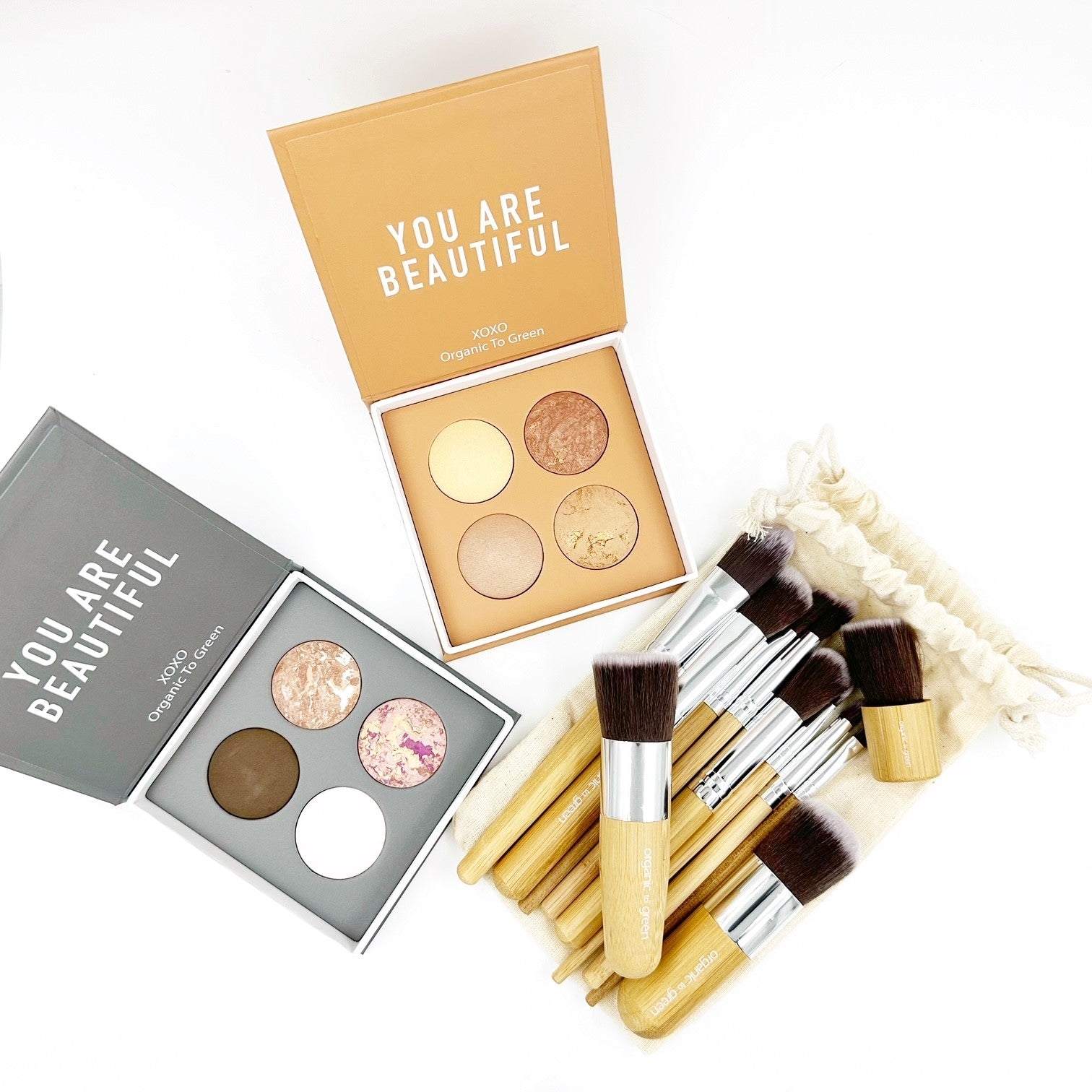 Day \u0026 Night Palette + Brush Makeup Bundle – Organic to Green Beauty \u0026  Wellness, Inc., image size:1512x1512