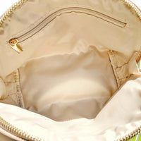 Luxury Vegan Leather Cosmetic Toiletry Travel Bag