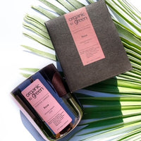 LOVE - Rose Aromatherapy with Amethyst CANDLE