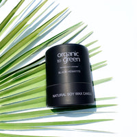 Black Hematite - Sandalwood Lavender CANDLE