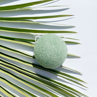 Konjac Face Exfoliating Sponge - Green Tea