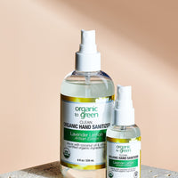 Clean Organic Hand Sanitizer Spray Lavender & Lemon