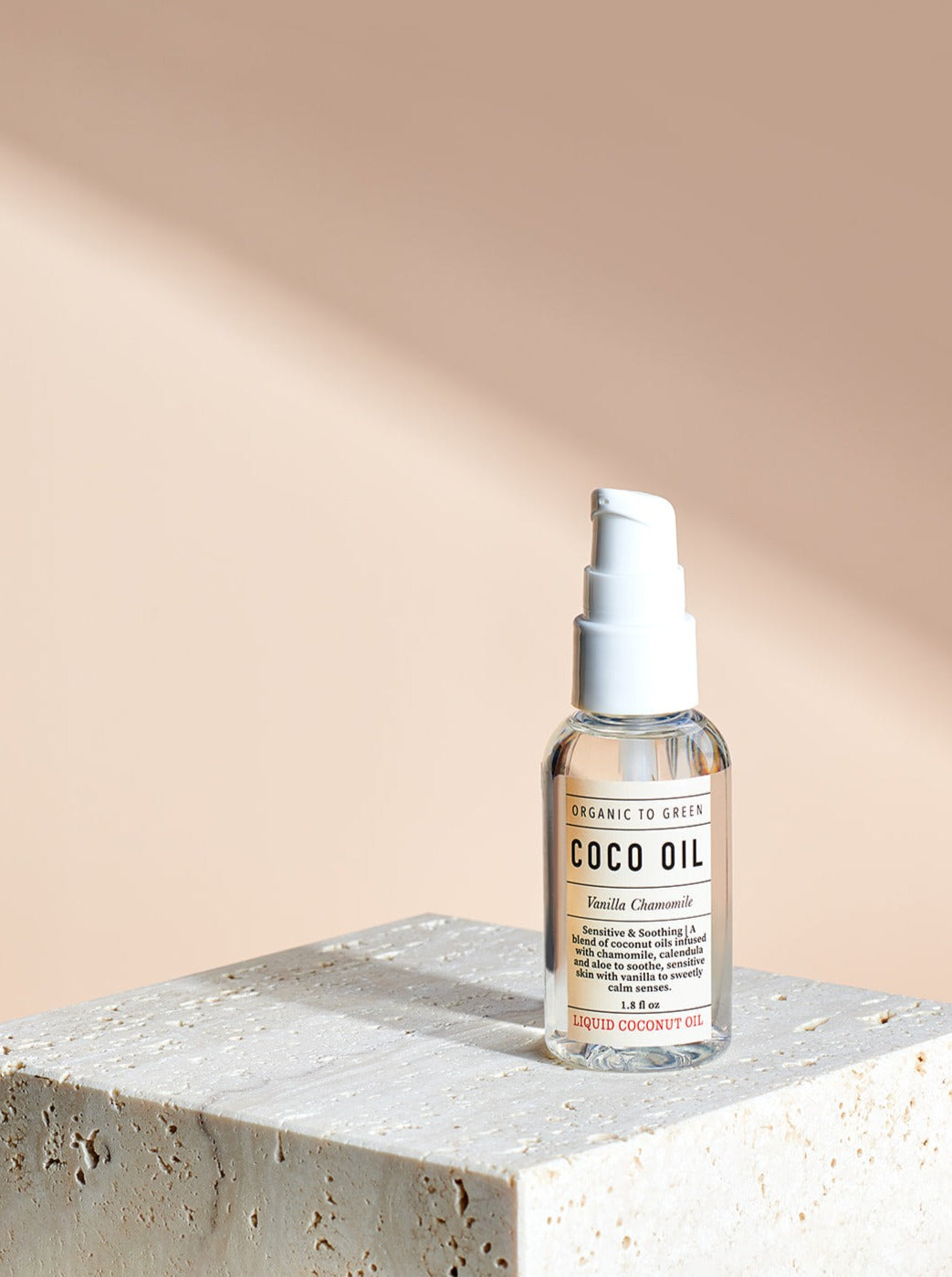 Liquid Coconut Oil For Skin Vanilla Chamomile - Sensitive