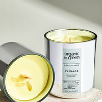 CLEANSING - Verbena Aromatherapy with Selenite CANDLE