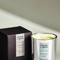 CLEANSING - Verbena Aromatherapy with Selenite CANDLE