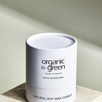 White Moonstone - Vanilla & Coconut CANDLE