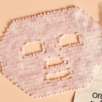 Rose Quartz Crystal Gem Facial Mask For Self Care + Self Love