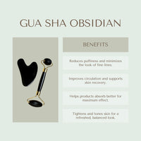 Men's 4-Piece Deluxe Skincare Gift Set | Cooling Jade Gem Mask, Obsidian Gua Sha Tool, Hydrating Cucumber Serum, & Detoxifying Sugar Scrub | Natural Grooming and Face Massage Kit