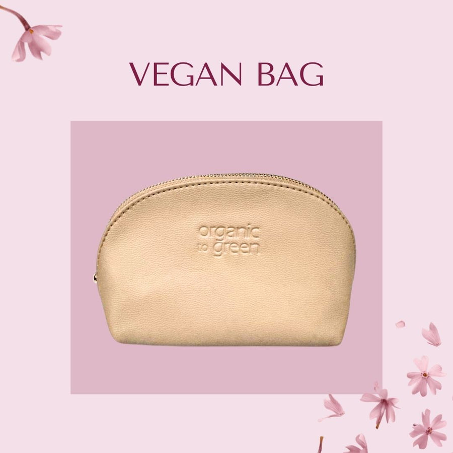 4-Piece Carry-On Size Travel Essentials Gift Box | Luxury Rose Mist, 1.8oz Lemon Coco Oil, & Hand Sanitizer with Vegan Leather Cosmetic Toiletry Bag | Portable Hydration & Hygiene Kit for Air Travel