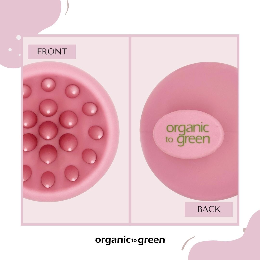 Silicone Hair Brush | Soft Silicone Bristles to Remove Dandruff, Waterproof Hair Scrubber for Both Wet Dry Hair, Suitable for Men & Women