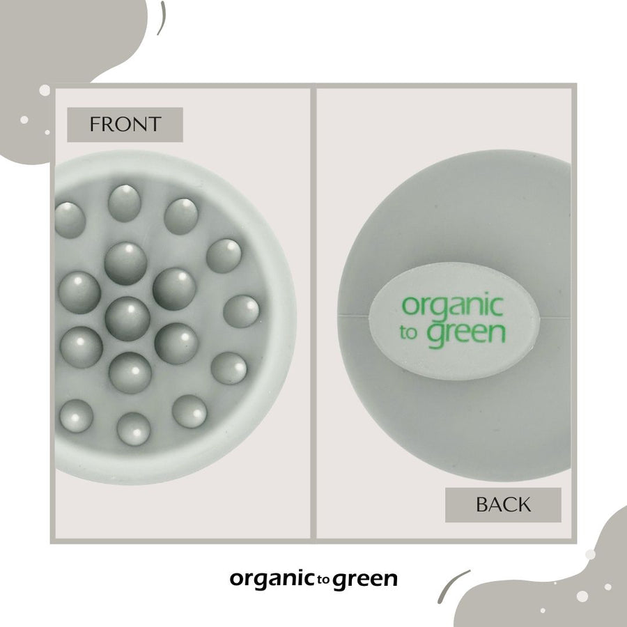 Silicone Hair Brush | Soft Silicone Bristles to Remove Dandruff, Waterproof Hair Scrubber for Both Wet Dry Hair, Suitable for Men & Women