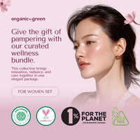 Rose Quartz Spa Gift Set for Women | 4-Piece Skincare Self-Care Kit | Crystal Gem Eye Mask, Hydrating Rose Petal Serum, & 5oz Lemon Coco Oil | Natural Beauty Treatment Kit