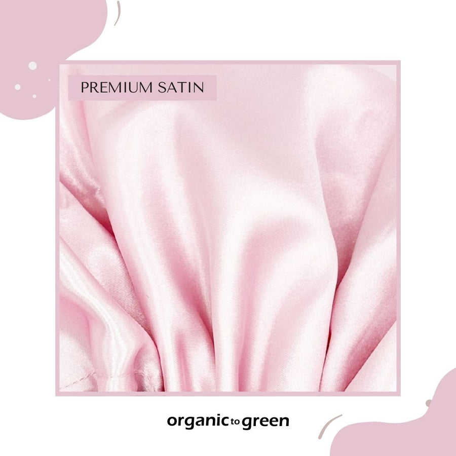 Satin Hair Bonnet, Adjustable Hair Bonnet for Sleeping Hair Bonnets for Women Curly Natural Hair