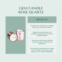 5-Piece Luxury Self-Care Gift Set for Women | Steel Cryo Therapy Ice Globes, Rose Quartz Gem Candle, Rose Mist, 5oz Vanilla Coco Oil, & Hand Sanitizer | Facial Spa & Relaxation Kit