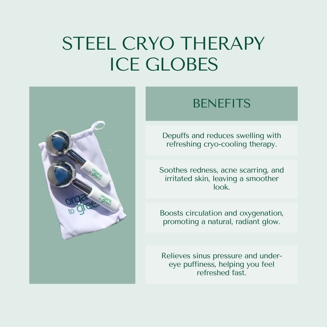 5-Piece Luxury Wellness Gift Set for Women | Steel Cryo Therapy Ice Globes, Neroli Gem Candle, Rose Sleep Mask Serum, 5oz Vanilla Coco Oil, & Hand Sanitizer | Facial Spa & De-Stressing Kit for Relaxation