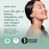 5-Piece Luxury Self-Care Gift Set for Women | Steel Cryo Therapy Ice Globes, Rose Quartz Gem Candle, Rose Mist, 5oz Vanilla Coco Oil, & Hand Sanitizer | Facial Spa & Relaxation Kit