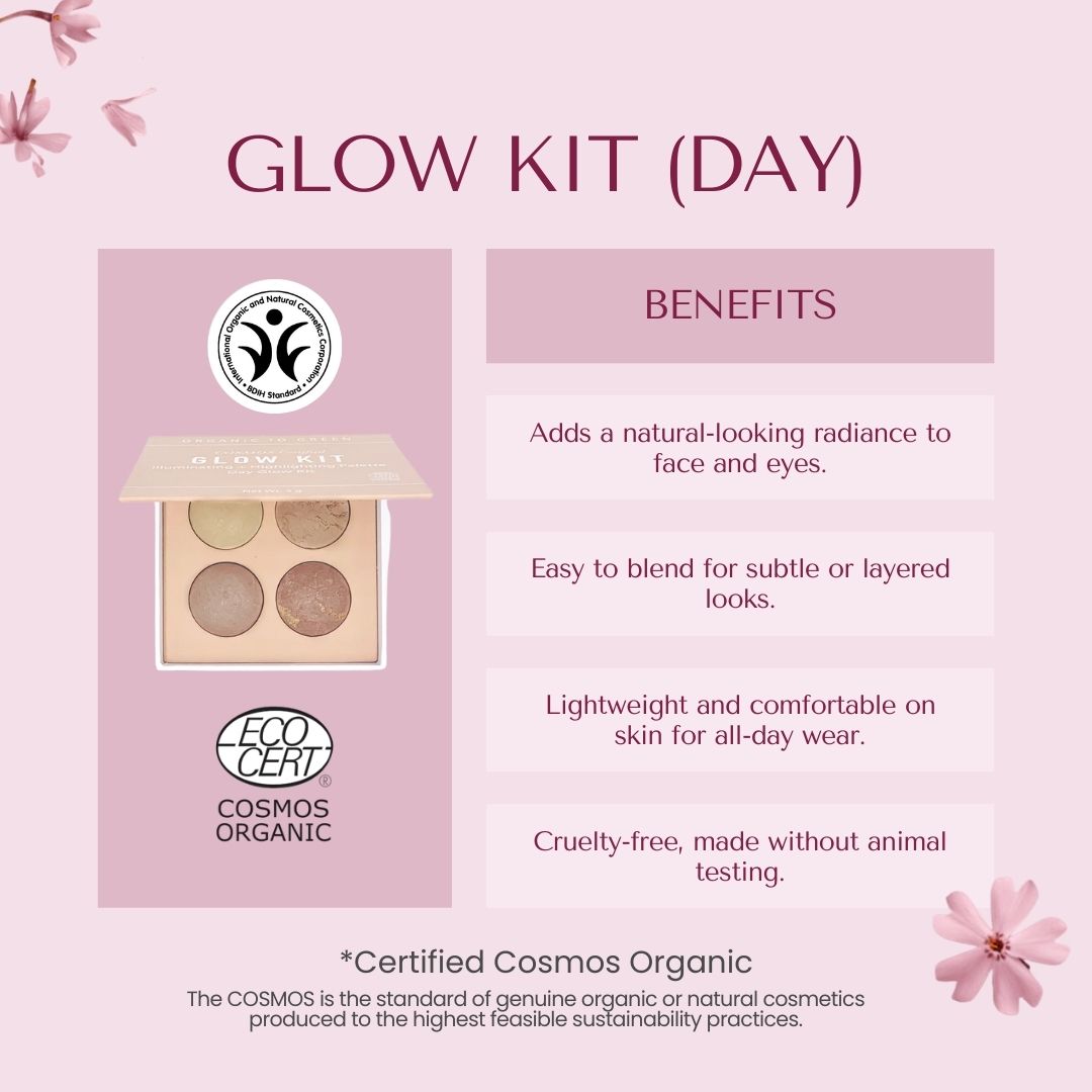 5-Piece Luxury Rose Makeup Gift Set for Women | Complete Glow Kit (Day & Night) with 11 Professional Makeup Brushes and Bag, Hydrating Rose Crème, & Rose Coco Oil | Premium Beauty Collection