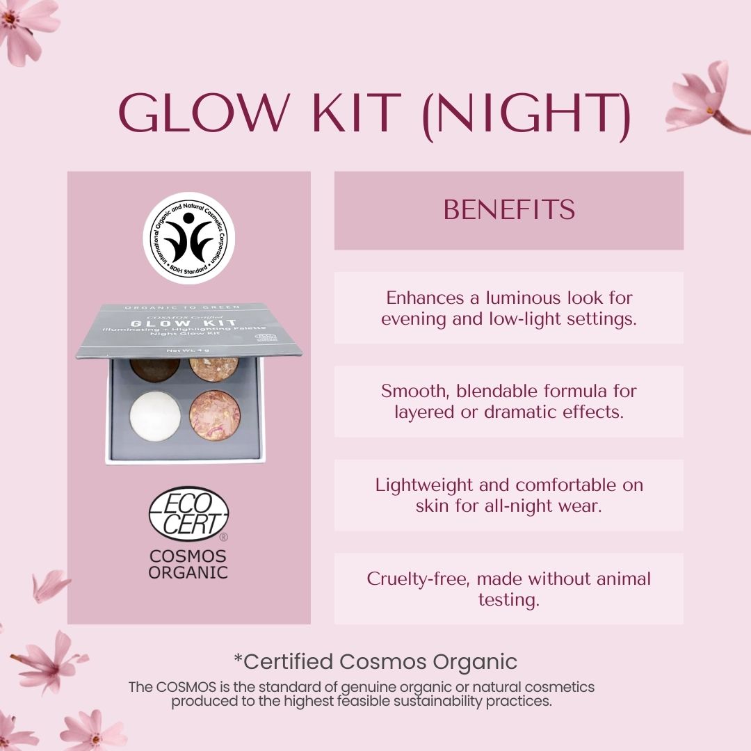 5-Piece Luxury Rose Makeup Gift Set for Women | Complete Glow Kit (Day & Night) with 11 Professional Makeup Brushes and Bag, Hydrating Rose Crème, & Rose Coco Oil | Premium Beauty Collection