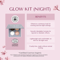 5-Piece Luxury Rose Makeup Gift Set for Women | Complete Glow Kit (Day & Night) with 11 Professional Makeup Brushes and Bag, Hydrating Rose Crème, & Rose Coco Oil | Premium Beauty Collection