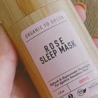 Rose Sleep Mask - Detox