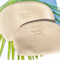 Luxury Vegan Leather Cosmetic Toiletry Travel Bag