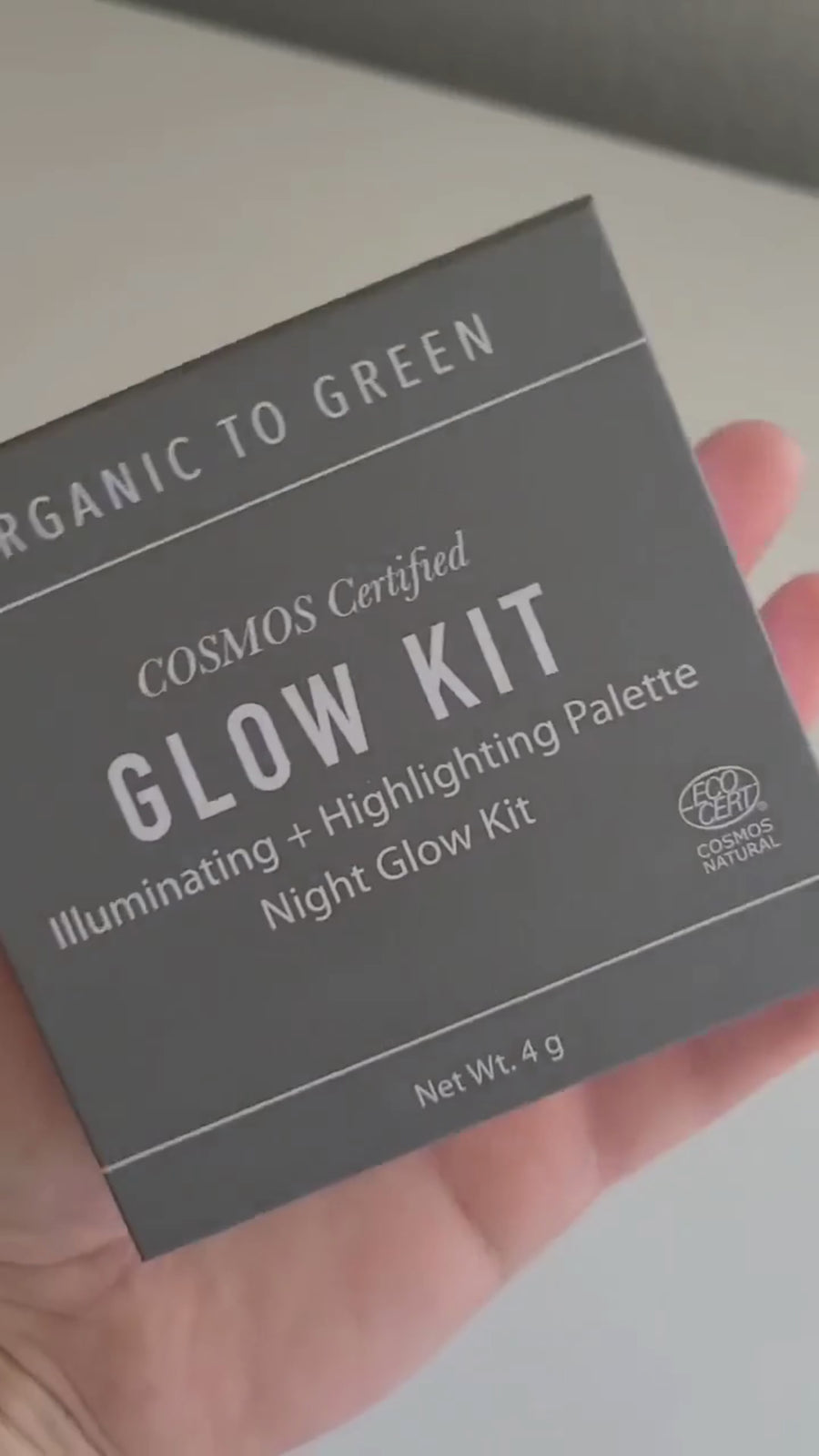 COSMOS Certified Night Glow Kit - Illuminating + Highlighting Palette
