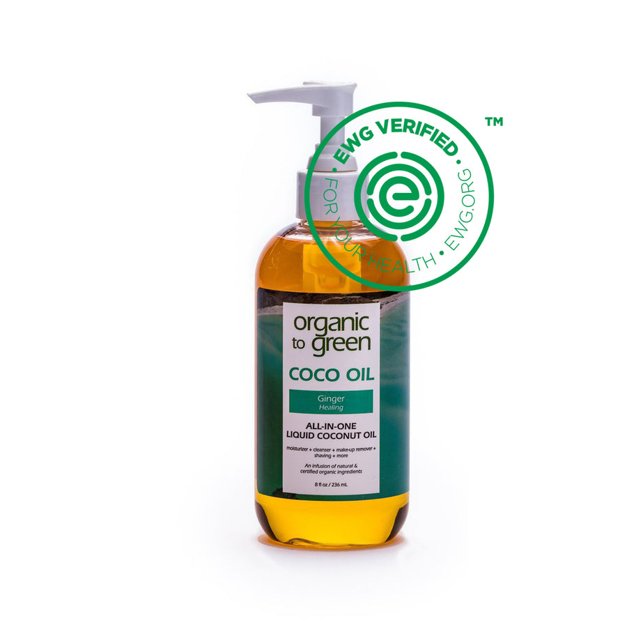 Liquid Coconut Oil Ginger - Healing Coco Oil