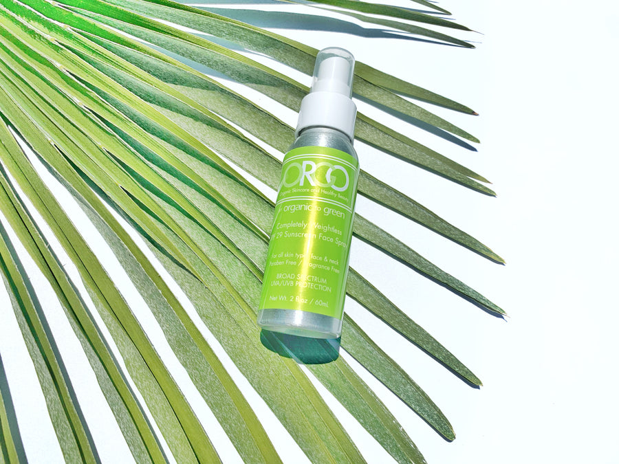 ORGO Completely Weightless Sunscreen Spray for Face/Neck, SPF 29
