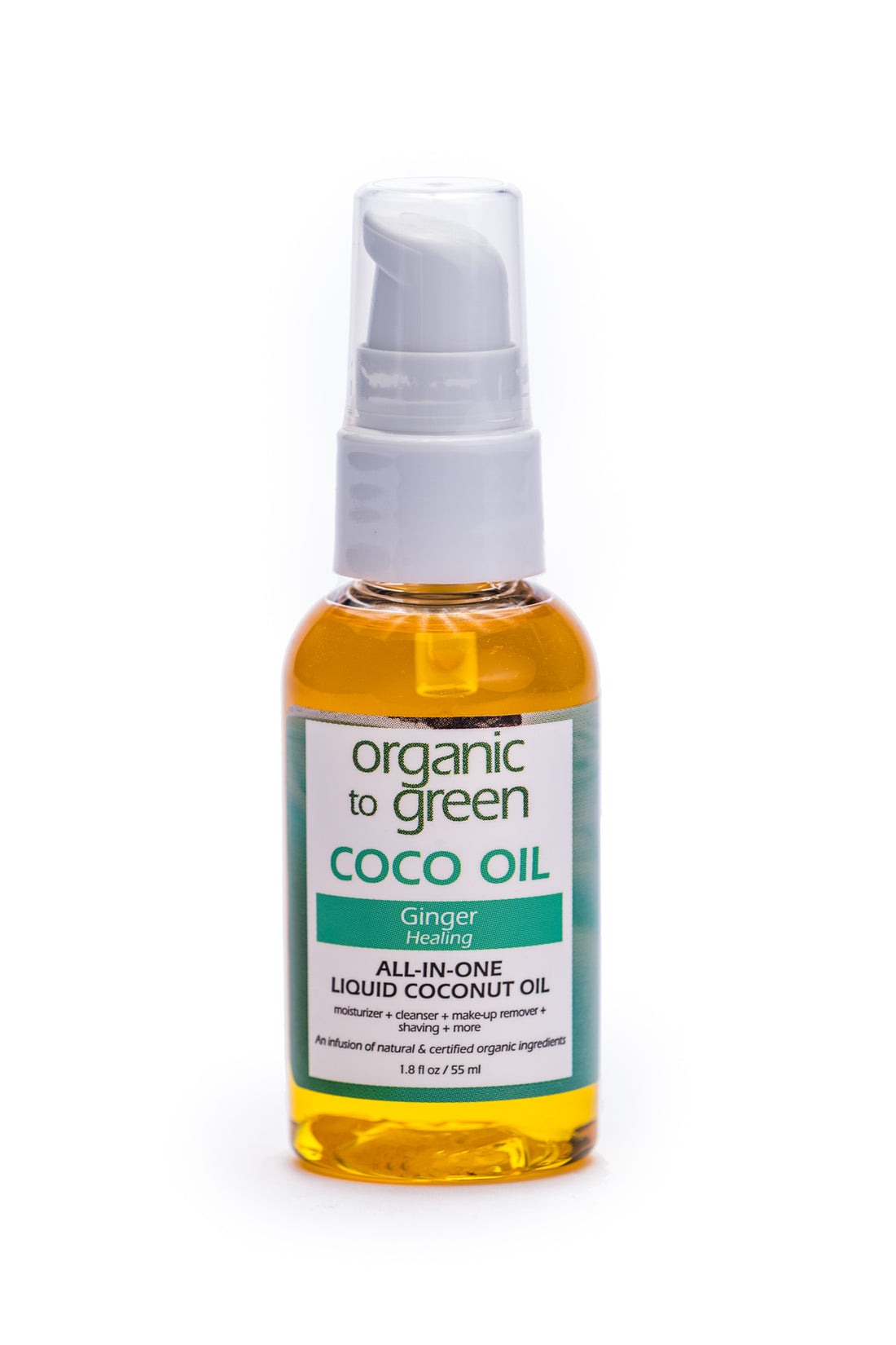 Liquid Coconut Oil Ginger - Healing Coco Oil